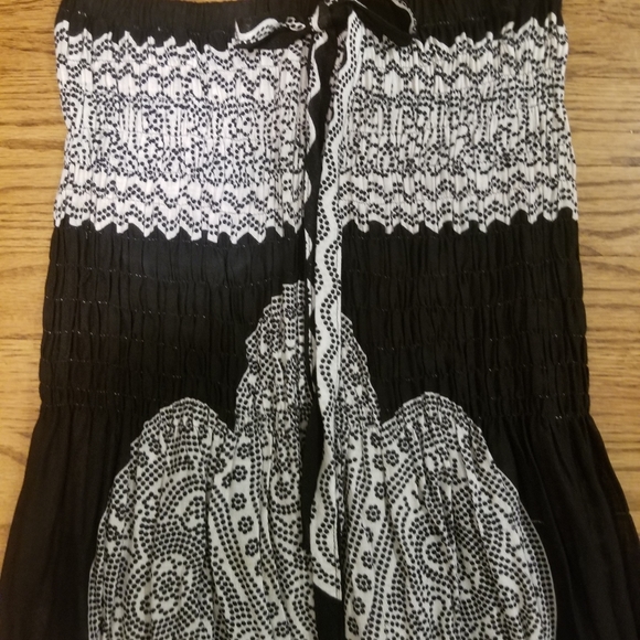 Streples maxi dress /  swimsuit cover - Picture 3 of 4